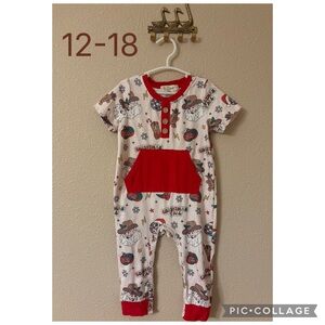 Adorable cowboy Christmas jumper